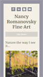 Mobile Screenshot of nancyromanovsky.com